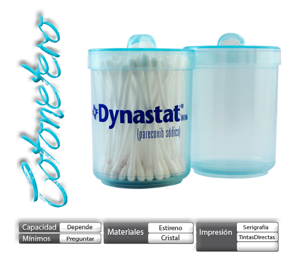 contenedor para cotonetes ideal para tu producto y comodidad