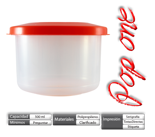 hermeticos o tuppers para tus promociones