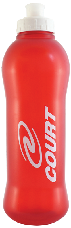 Cilindro publicitario rojo 600ml